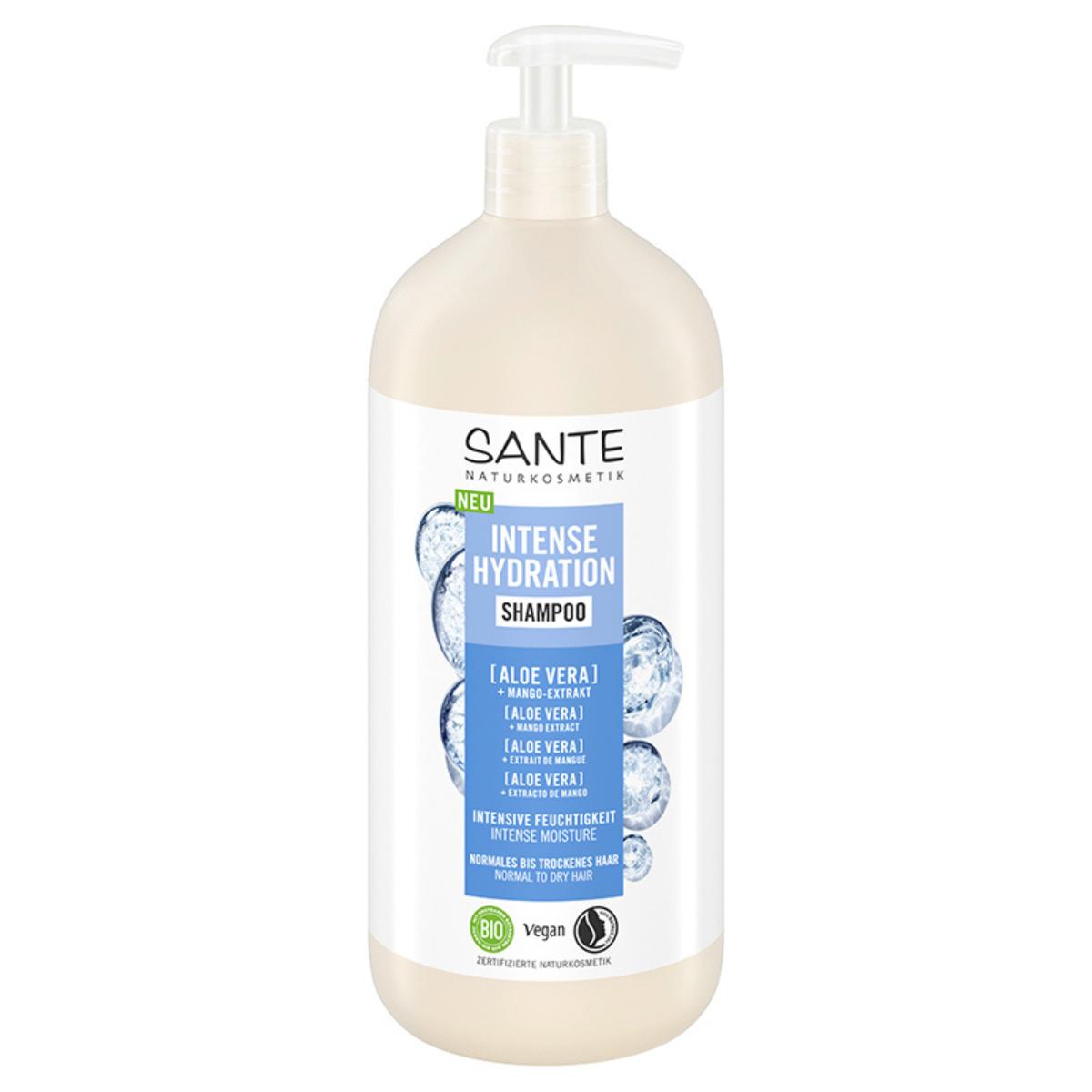 Intensiv feuchtigkeitsspendendes Aloe-Shampoo Sante 950 ml