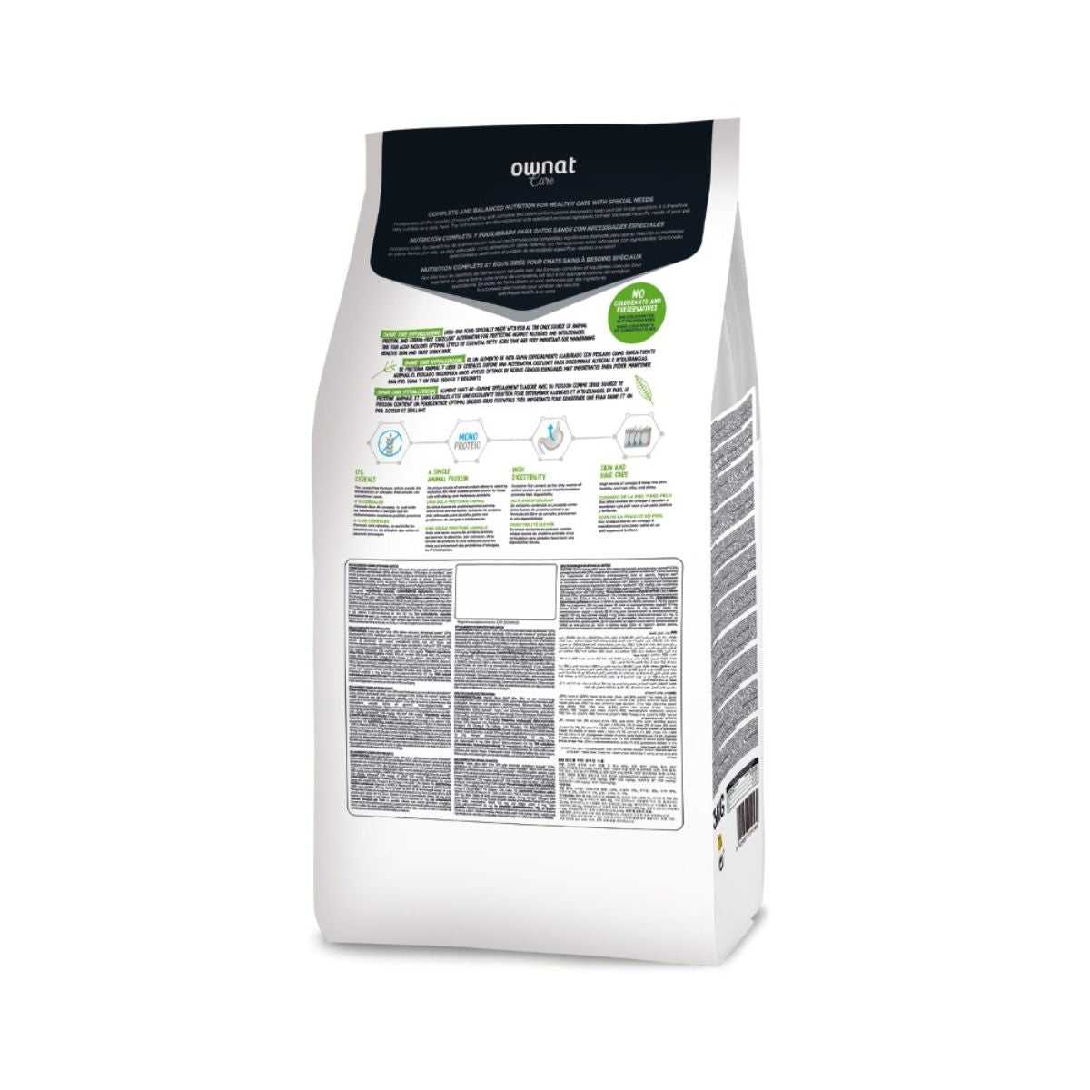 Ownat Care Hypoallergenic Mangime per gatti 3 kg
