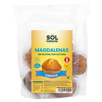 Bezglutenowe babeczki Sol Natural 190 g
