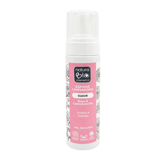 Sanfter Reinigungsschaum Naturabio, NATURABIO, 200 ml