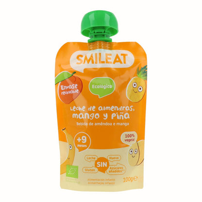 Beutel Mandel, Mango und Ananas ECO Smileat, 100 g