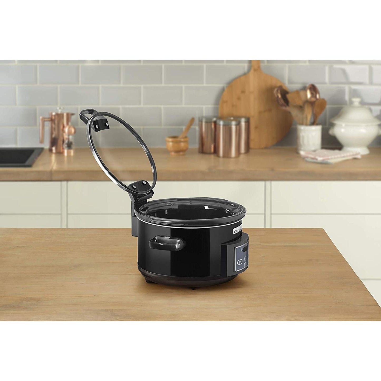 Crockpot Slow Cooker 4,7 l CSC052X mit Klappdeckel (generalüberholt)