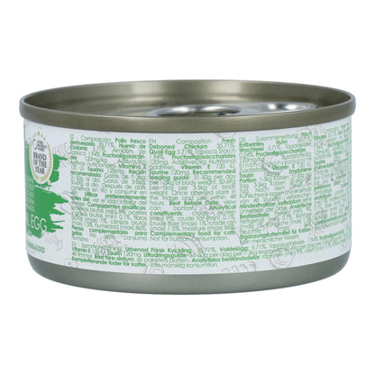 24er-Pack Kit Cat Dose Gravy – Huhn & Wachtelei 70 g Nassfutter für Katzen in Soße