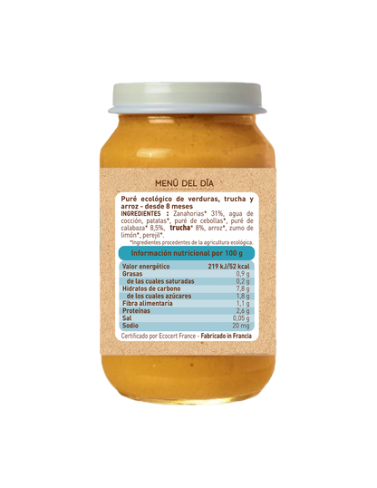 Zestaw słoiczków z rybą Bio (od 6 miesięcy) babybio, 2 szt.