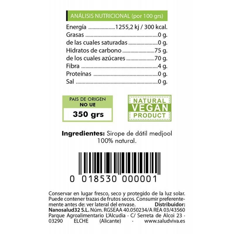 Syrop z daktyli Medjol Salud Viva 350 g