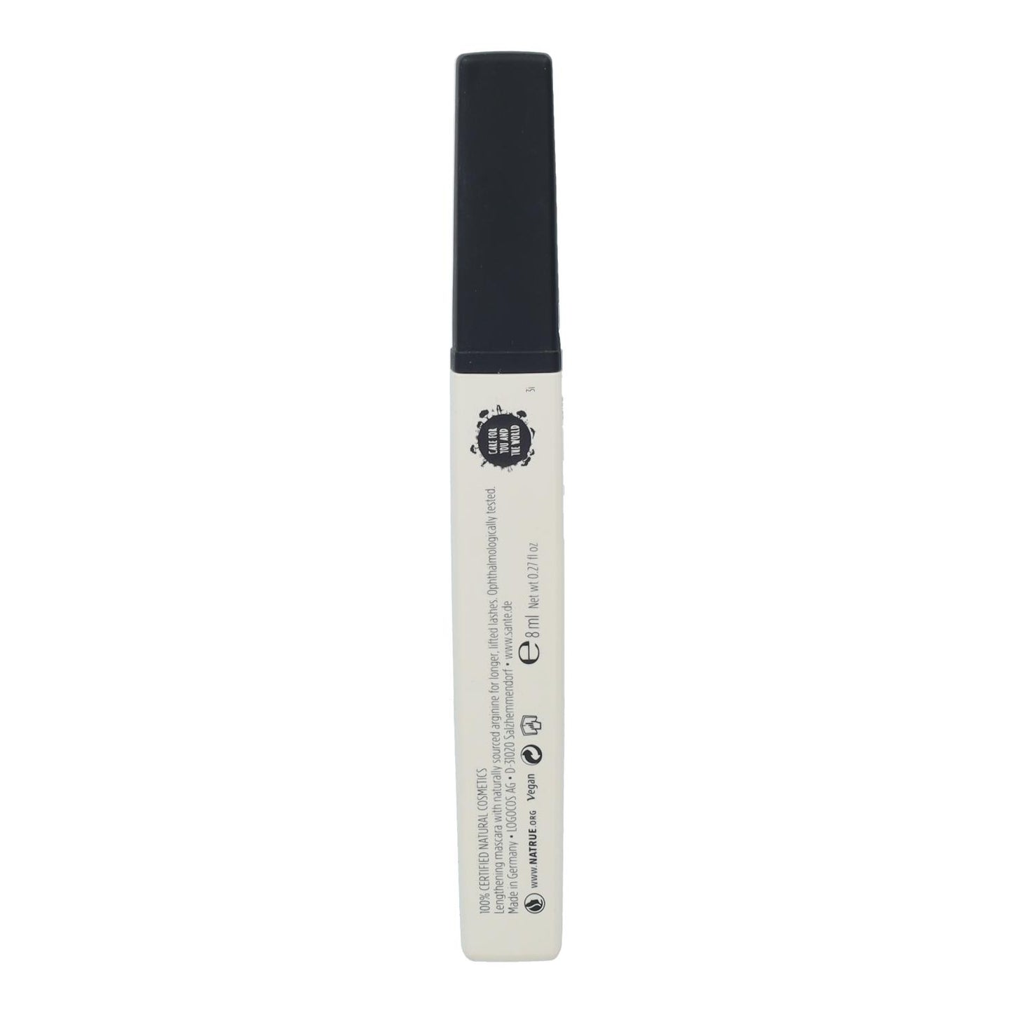 Máscara Pestañas Extensión Natural 01 Black Sante 8 ml