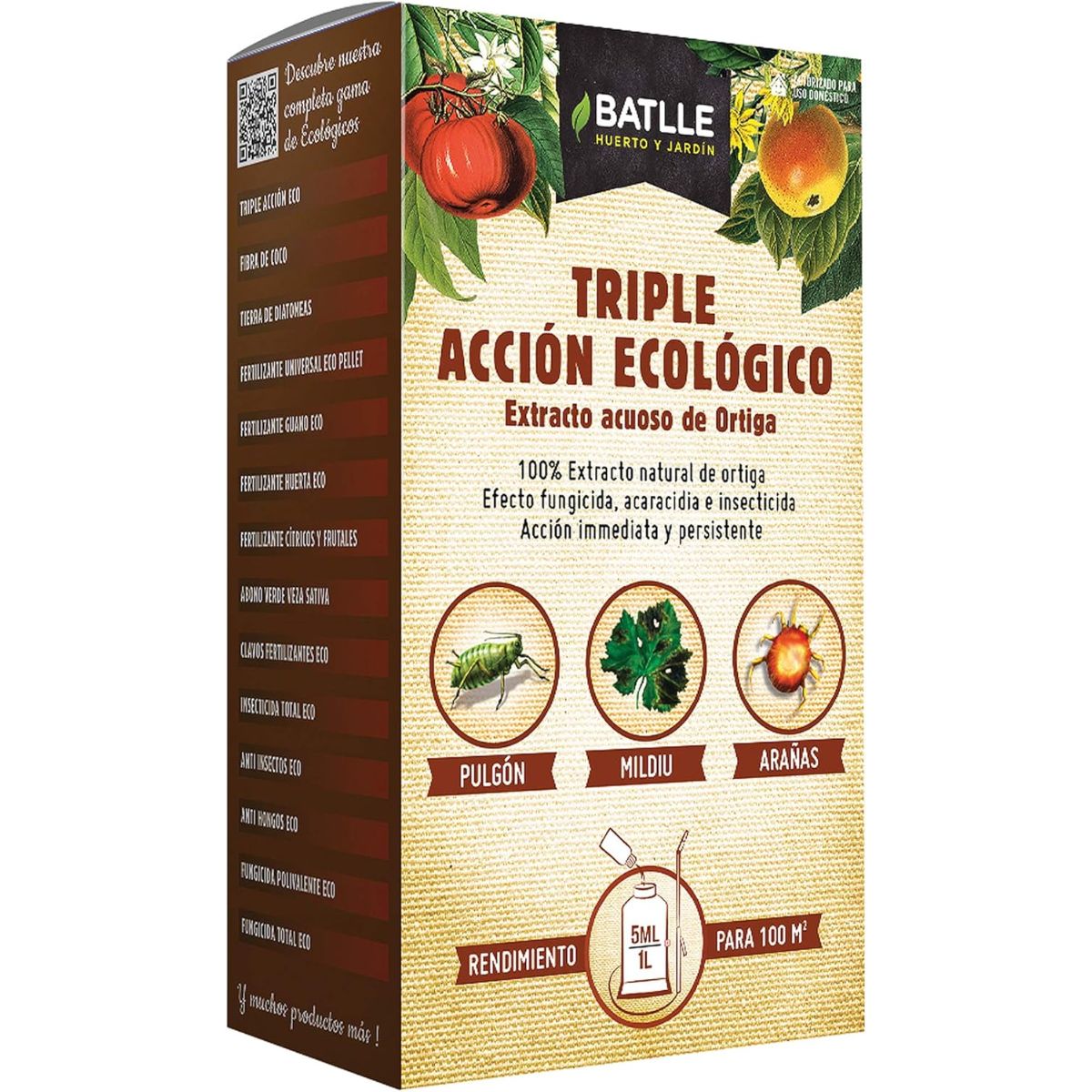Dreifachwirkung Eco Konzentrat Insektizid Fungizid Akarizid 100 ml Batlle