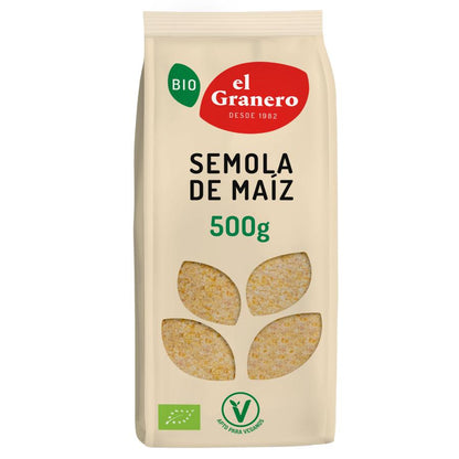 Semoule de Maïs Bio El Granero 500g