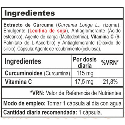 Longvida Curcuma Ottimizzata Vbyotics 60 capsule vegetali