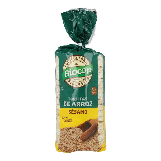 Ris- och sesampannkakor Biocop 200 g