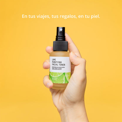 Mini formato - Tonico purificante al lime per il viso, Freshly Cosmetics, 50 ml