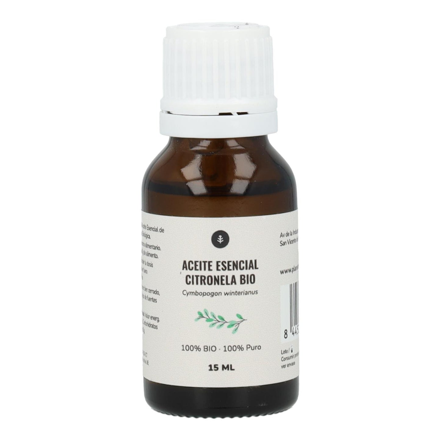 Aceite esencial de Citronela Bio Planeta Huerto 15 ml