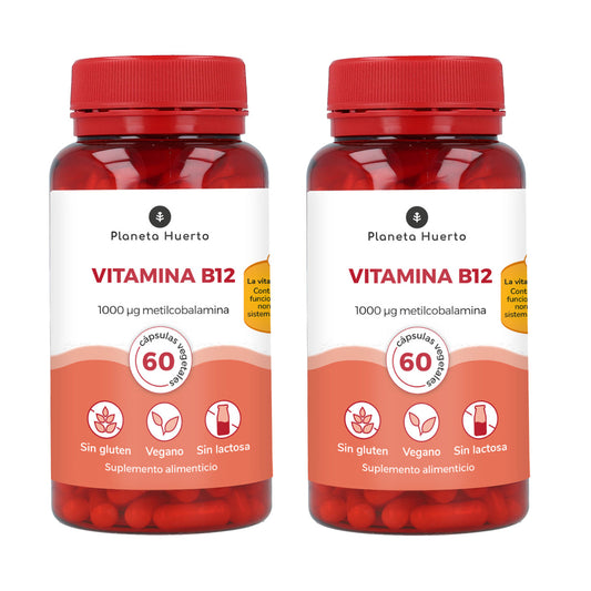 2er-Pack Vitamin B12 Planeta Huerto 60 Kapseln