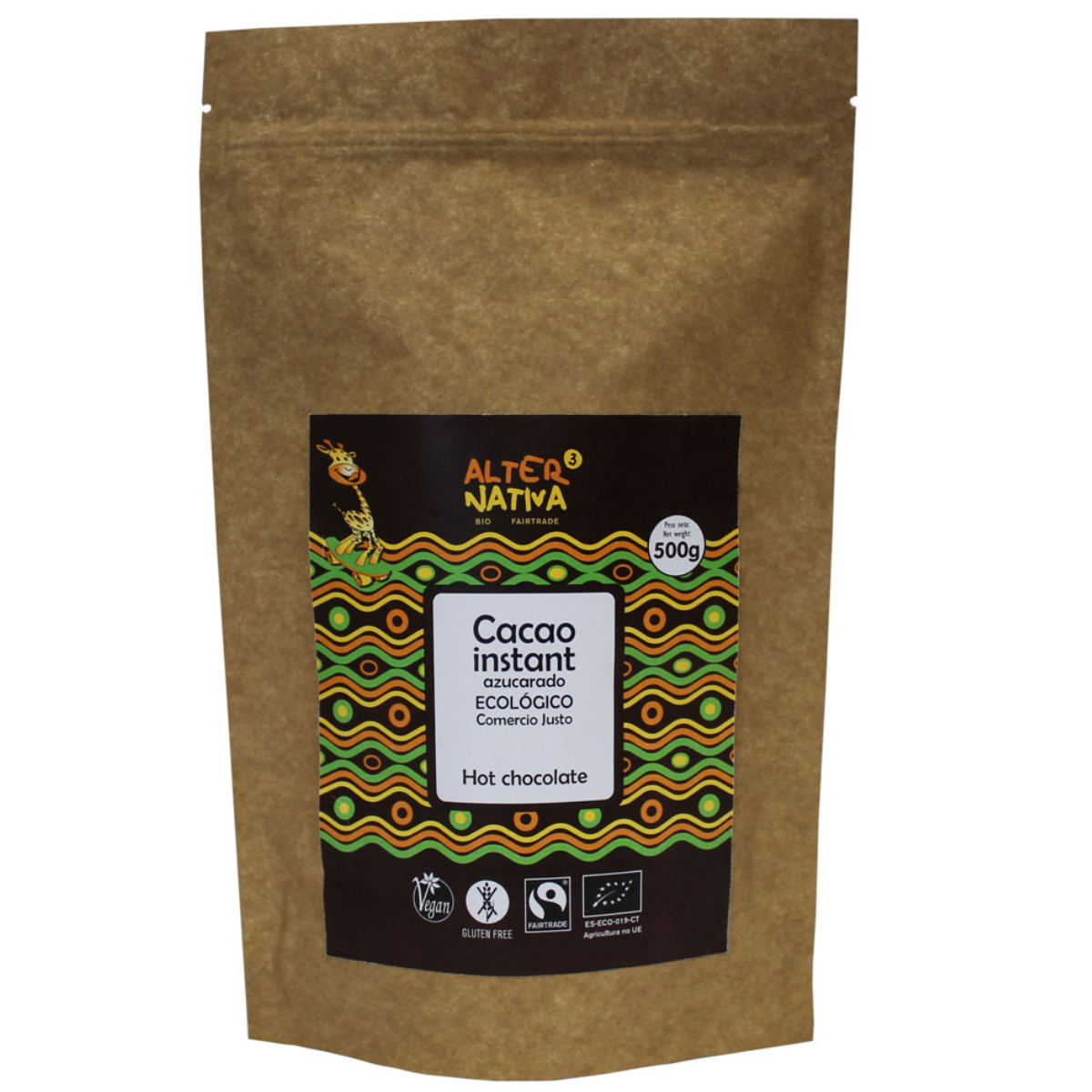 Biologische instant cacao Alternativa,  500 g