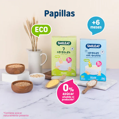 ERBJUDANDE 3x Glutenfri gröt med quinoa Eco Smileat, 200 g