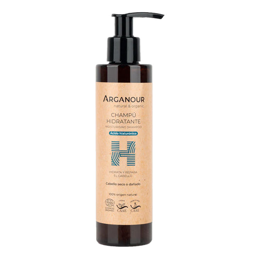 Feuchtigkeitsspendendes Shampoo ohne Sulfate 200 ml Arganour
