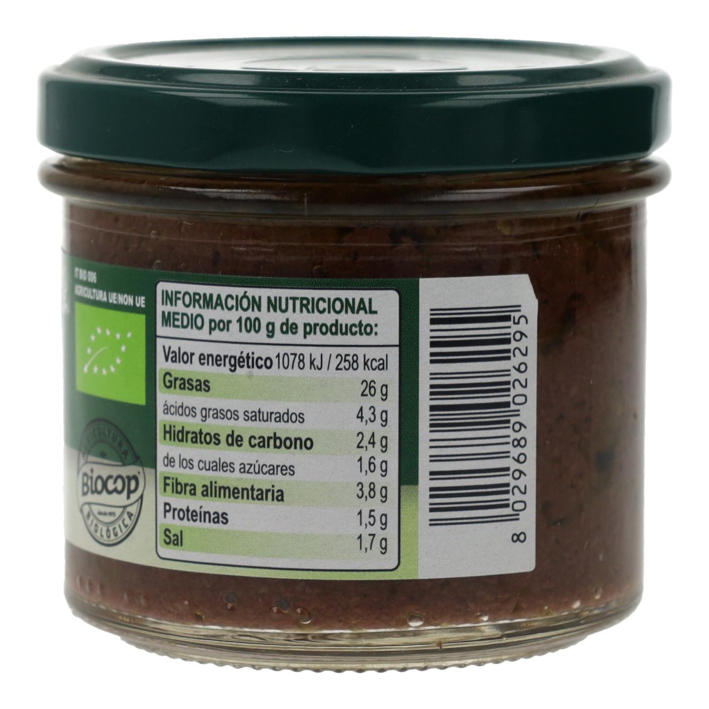 Bio-Olivenpastete aus Italien, 100 g