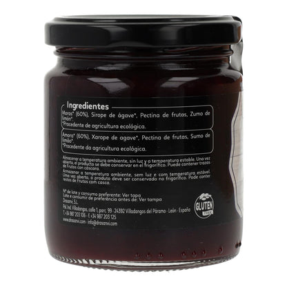 Ecosana Bio-Brombeermarmelade Extra, zuckerfrei, 260 g