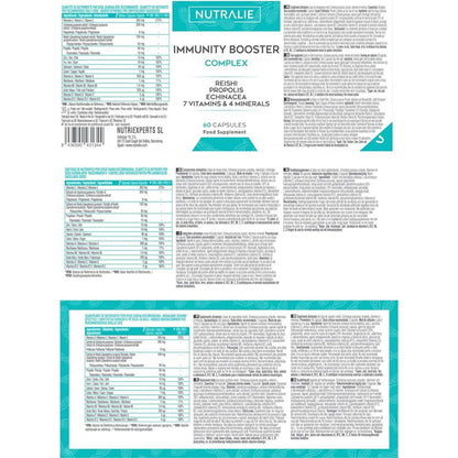 Nutralie Immunabwehr mit Reishi + Propolis + Echinacea 60 Kapseln