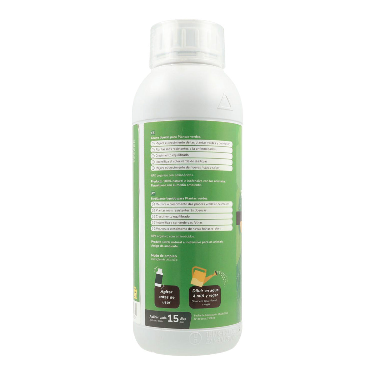 Liquid Fertiliser for Green Plants Planeta Huerto 1 l