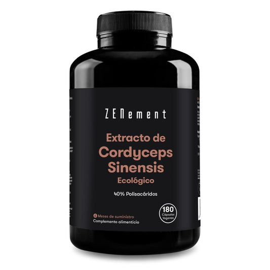 Cordyceps Sinensis ECO-Extrakt 40 % Polysaccharide Zenement, 180 Tabletten Cordyceps Sinensis aus biologischem Anbau