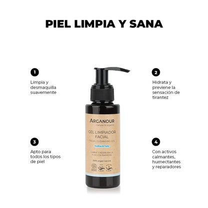 Żel do mycia twarzy 100 ml Arganour