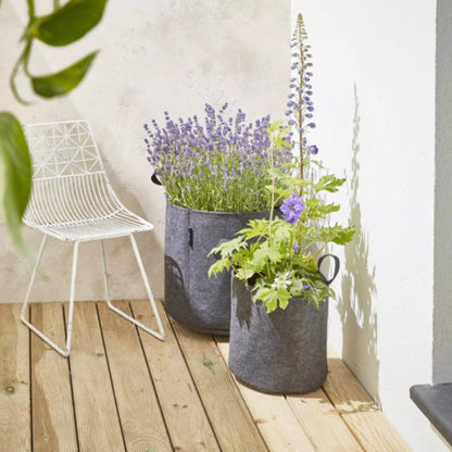 Bag4Plant Plantzak van grijs geotextiel vilt ø25cm 12,3 L