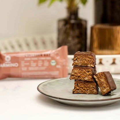 BIO-reep met collageen en proteïne Amandel en cacao Jarmino