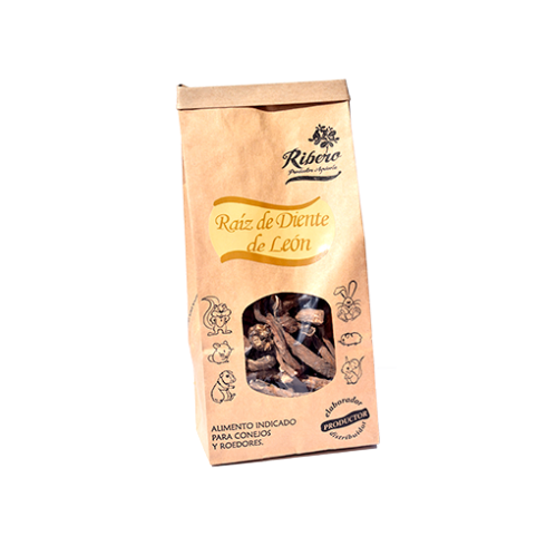 Löwenzahnwurzel-Snack für Kaninchen und Nagetiere Ribero 100 g