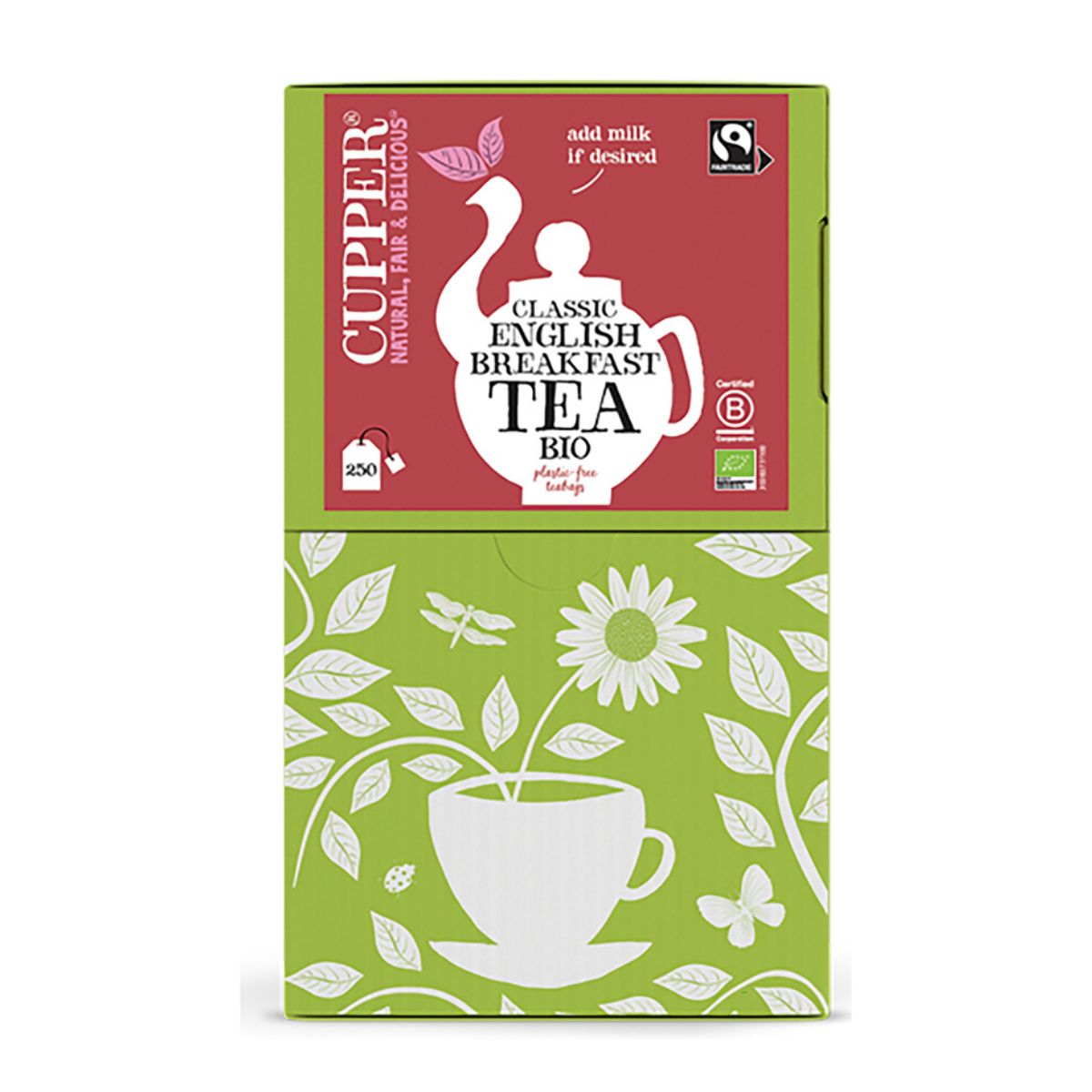 Té English Breakfast Bio Cupper 250 Bolsas