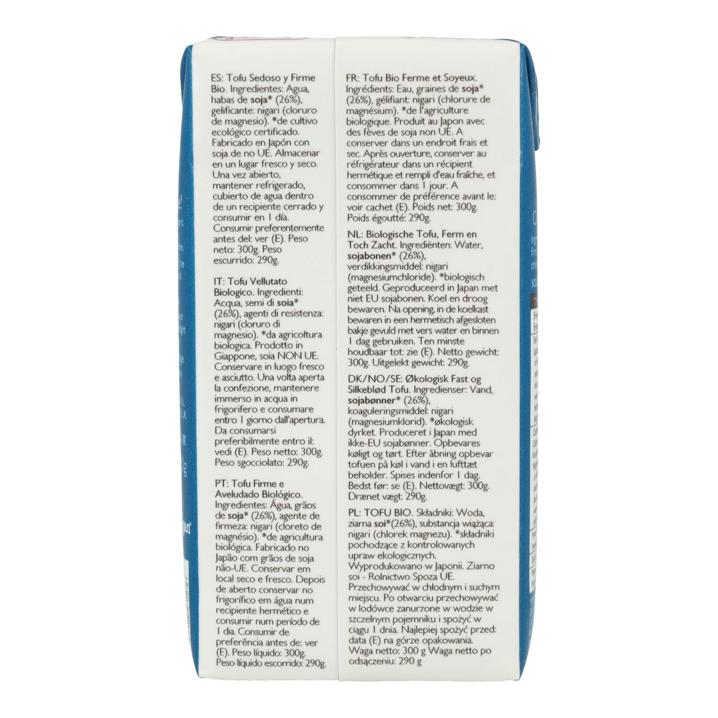 Clearspring Japanischer Seidentofu, 300 g