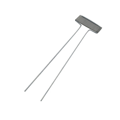 Zink-Etiketten 25 cm Biotop – 10 Stück + Stift für Gemüsegarten und Garten