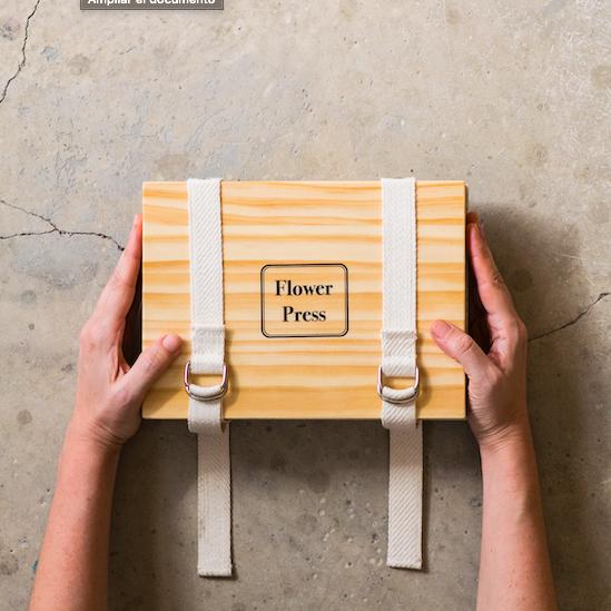 Blumenpresse-Set
