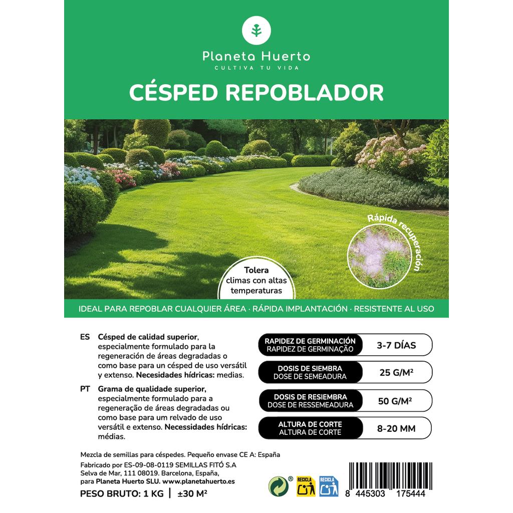 Repopulerande gräsfrön Planeta Huerto 1 kg