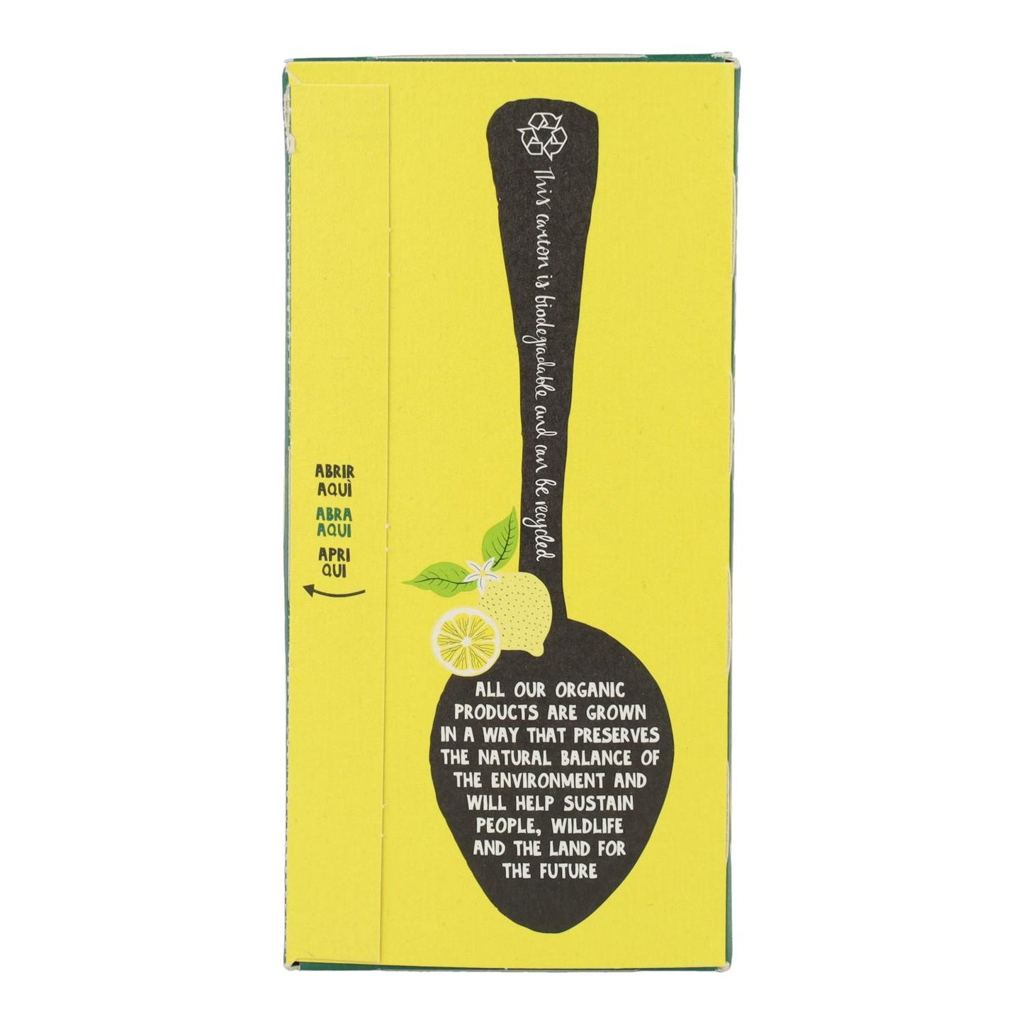 Grüner Tee mit Zitrone Bio Cupper 20 Beutel