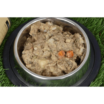 Paquet de 6 x nourriture humide pour chien Superpremium sans céréales Saumon 380 g Planeta Huerto