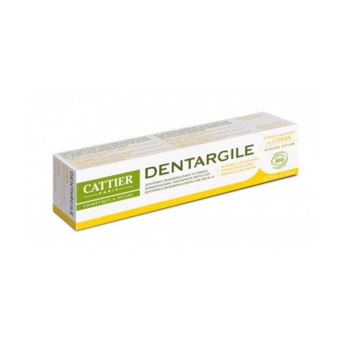 Pasta do zębów cytrynowa Dentargile Cattier 75 ml