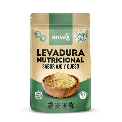 Nährhefe mit Knoblauch- und Käsegeschmack Nuveg 125 g