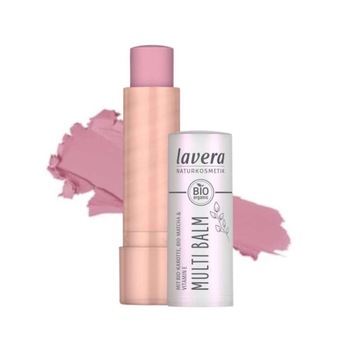 Balsamo multiuso - 02 Cloudy pink, Lavera 4,9 g