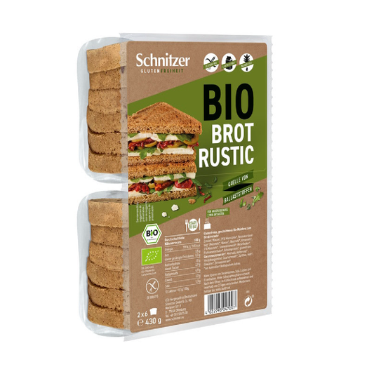 Bio-Maisbrot in Scheiben, glutenfrei, Schnitzer 430 g