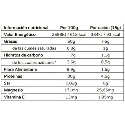 Crema suave de cacahuete 100%  Solo Nuts 280g