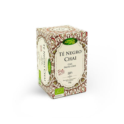 Thé noir chai écologique 20 filtres Artemisbio