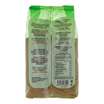 Pack of 2 x Organic Panela Sugar Alternativa, 1 kg