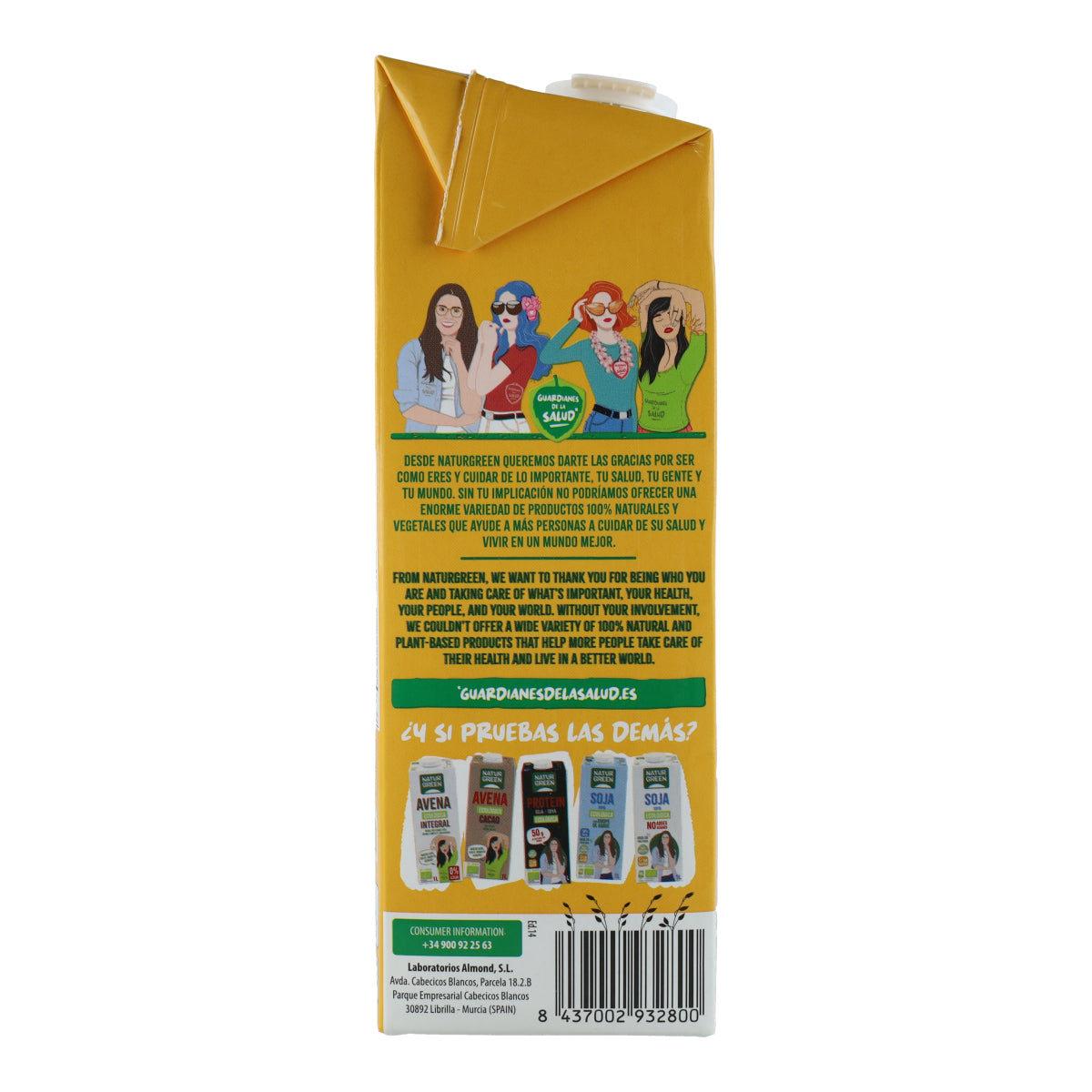 Haferdrink ohne Zuckerzusatz Bio NaturGreen 1 l