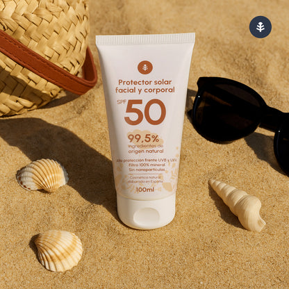 Crème solaire 100 % minérale SPF50 Planeta Huerto 100 ml