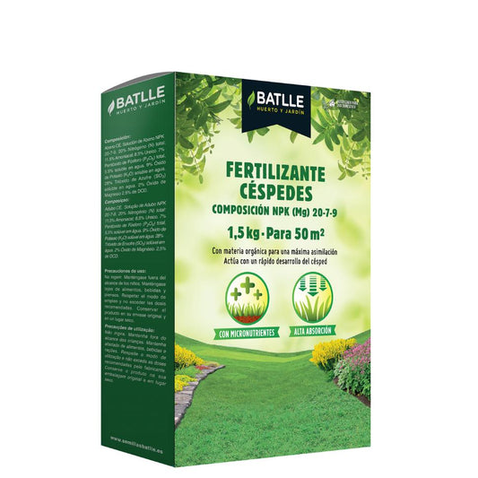 Batlle Granulated Lawn Fertiliser 5 kg