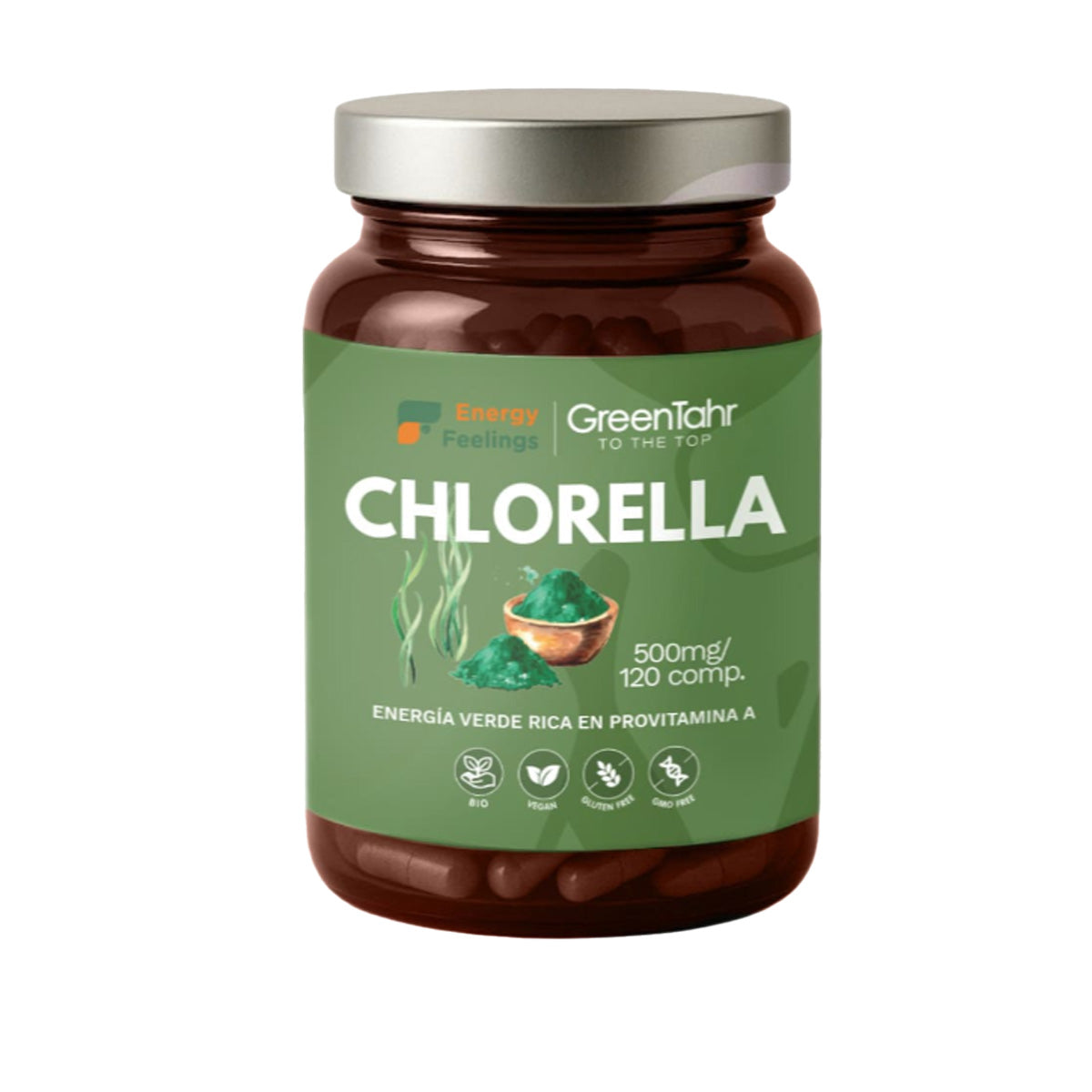 Chlorella ECO Energy Feelings 120 tabletter