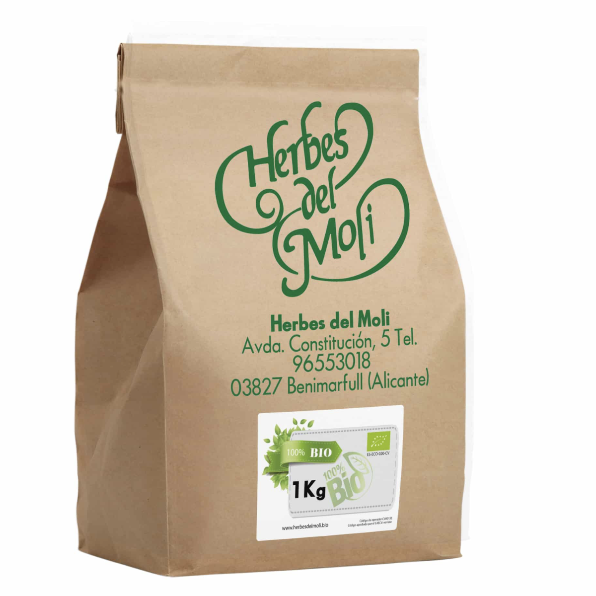 Fumeterre coupée Eco Herbes del Molí 1 kg