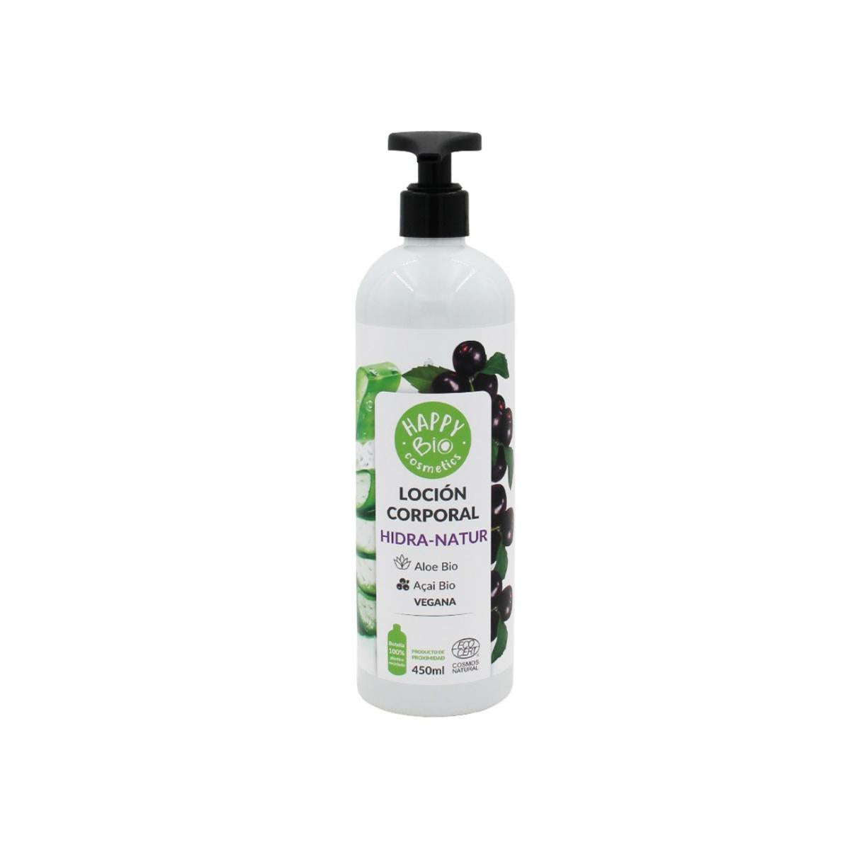 Hydra-natur Aloe & Açai HappyBio Body Lotion 450 ml