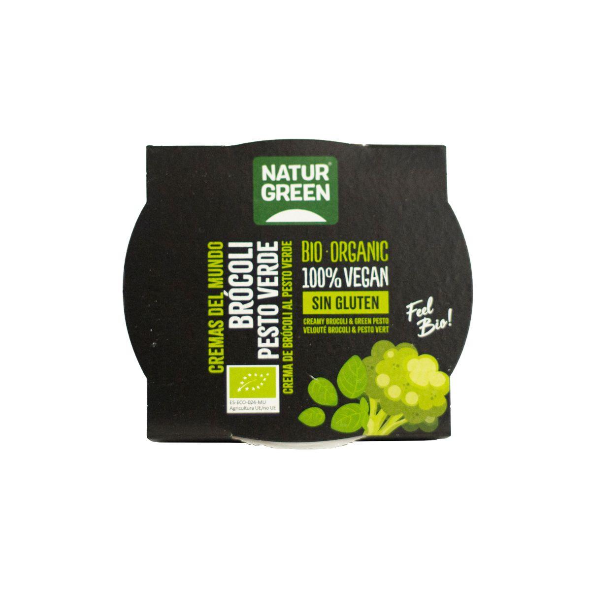 Naturgreen Brokkolicreme mit grünem Pesto, 310 g
